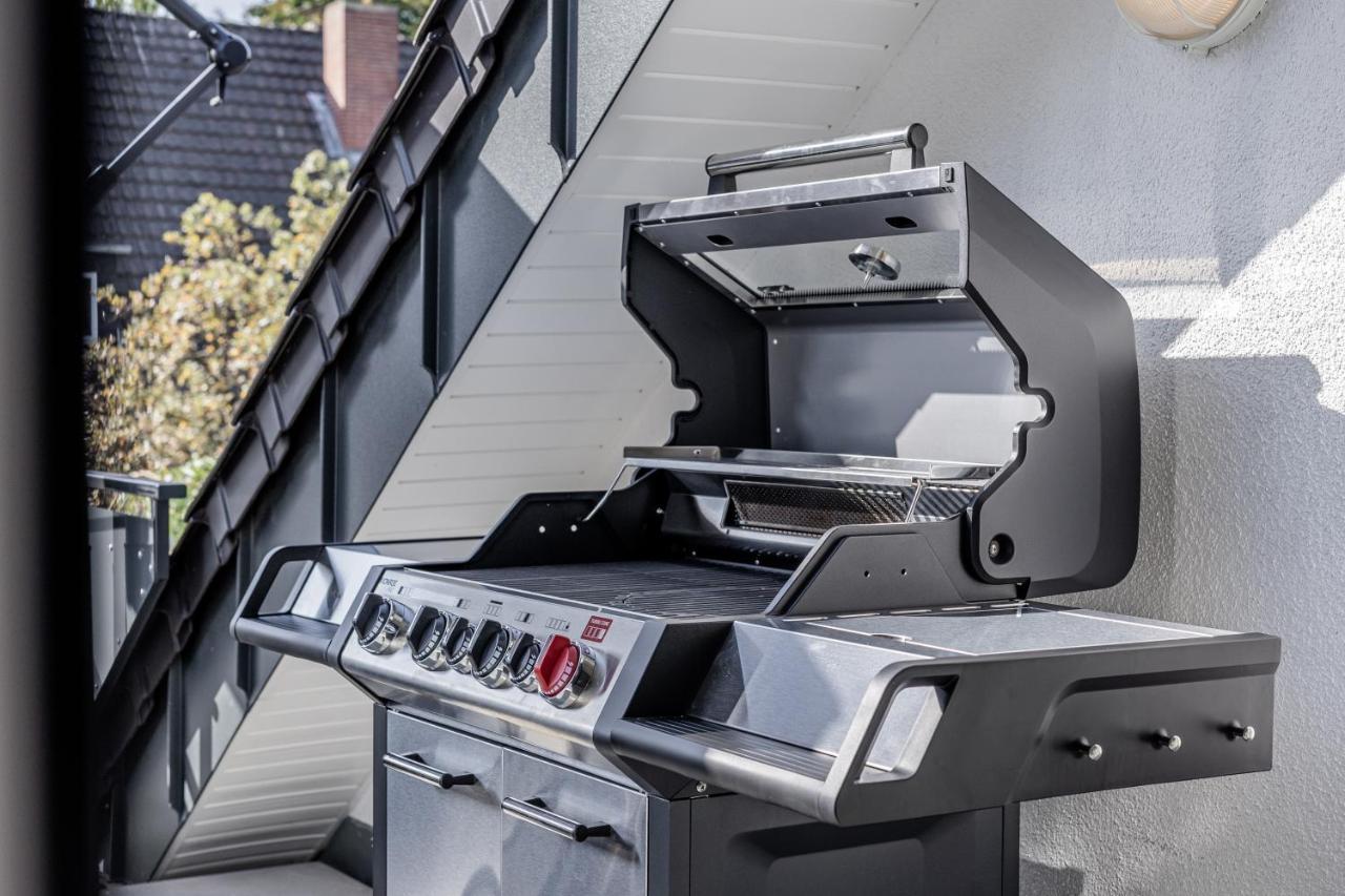Gt-City Suite 01 I Gasgrill I Smart-Tv I Balkon Gutersloh Bagian luar foto